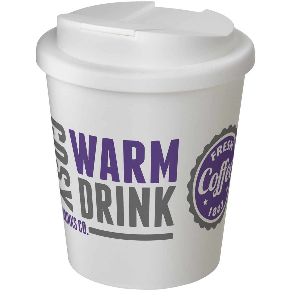 Americano® Espresso 250 ml mugg med spillsäkert lock