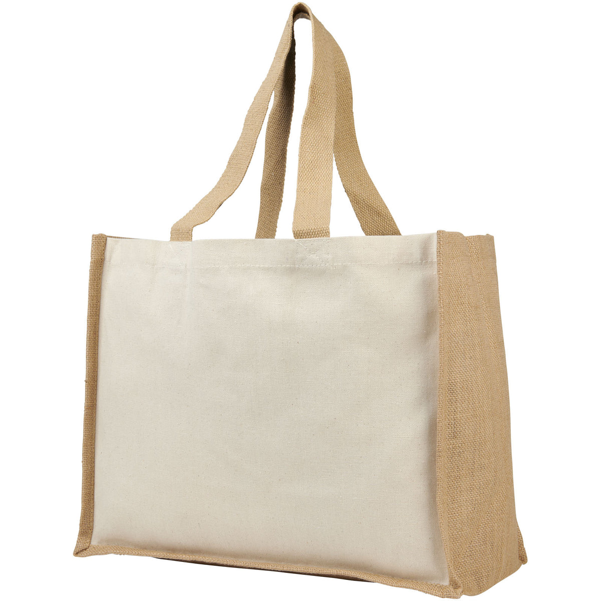 Varai 320 g/m² shoppingväska av kanvas och jute 23L