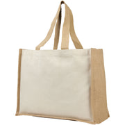 Varai 320 g/m² shoppingväska av kanvas och jute 23L