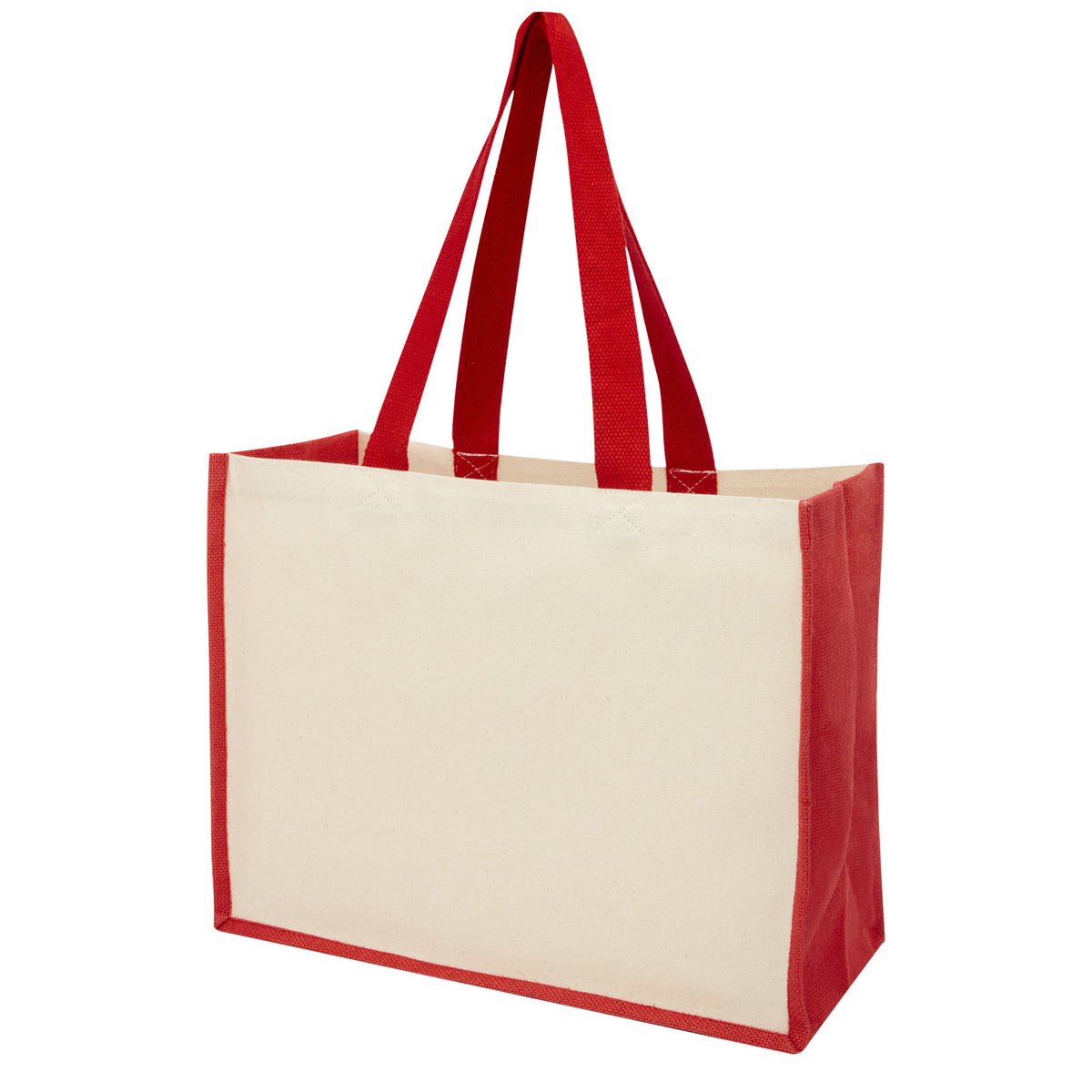 Varai 320 g/m² shoppingväska av kanvas och jute 23L