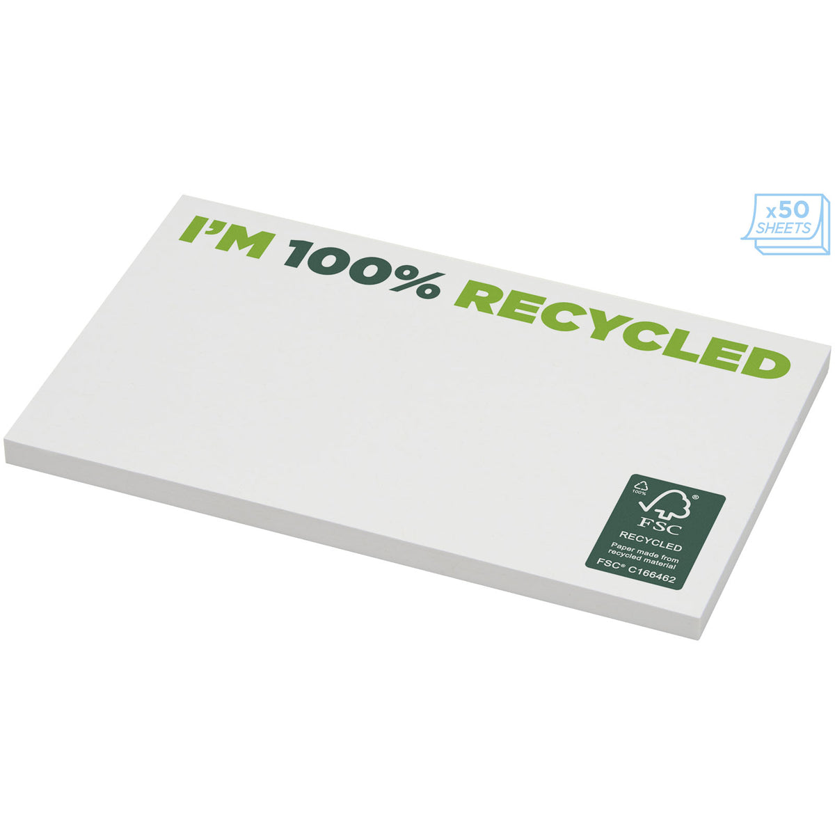 Sticky-Mate® klisterlappar av återvunnet papper 127 x 75 mm