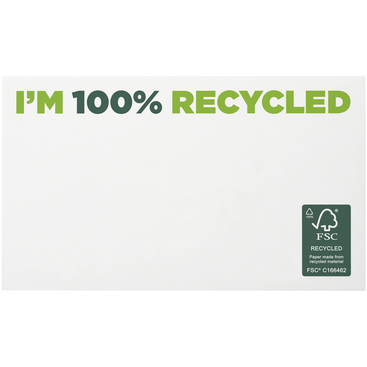 Sticky-Mate® klisterlappar av återvunnet papper 127 x 75 mm
