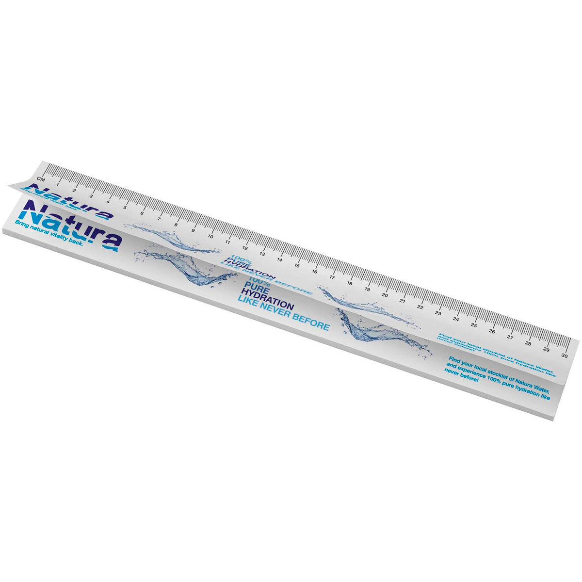 Sticky-Mate® klisterlappar med tryckt 30 cm linjal av återvunnet material