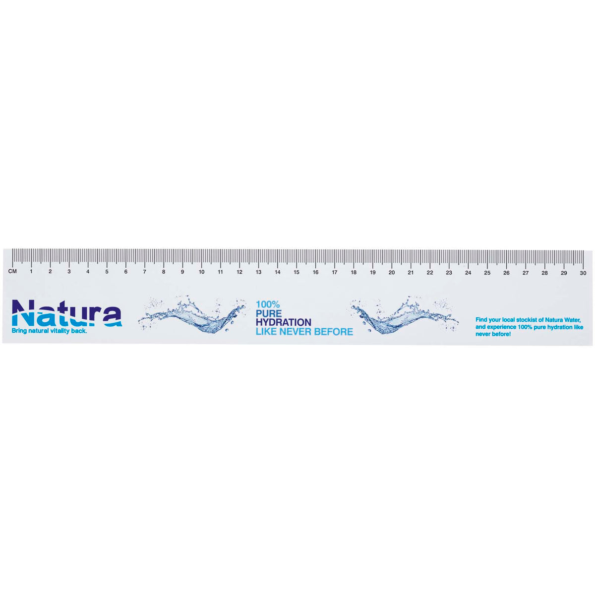 Sticky-Mate® klisterlappar med tryckt 30 cm linjal av återvunnet material