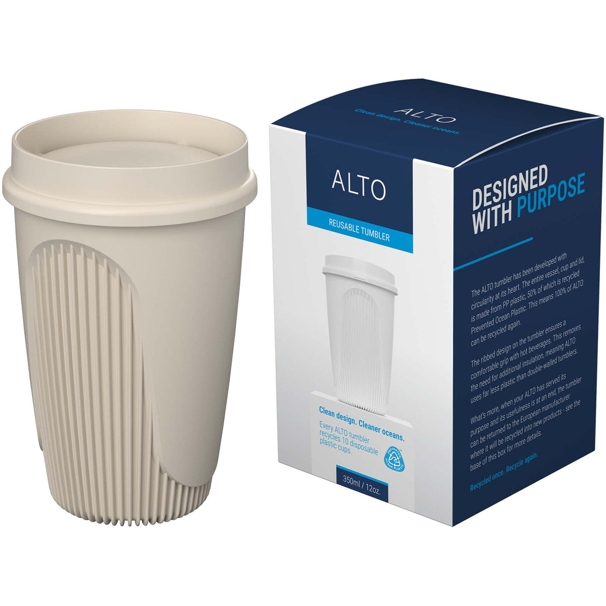 Alto POP 350 ml mugg med 360 graders lock