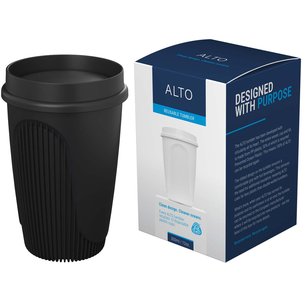Alto POP 350 ml mugg med 360 graders lock