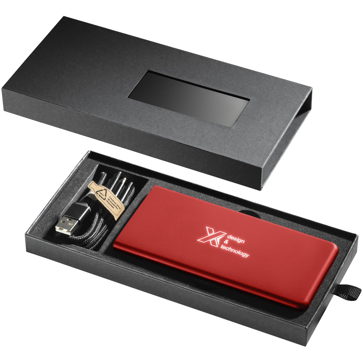 SCX.design P15 light-up 5000 mAh powerbank