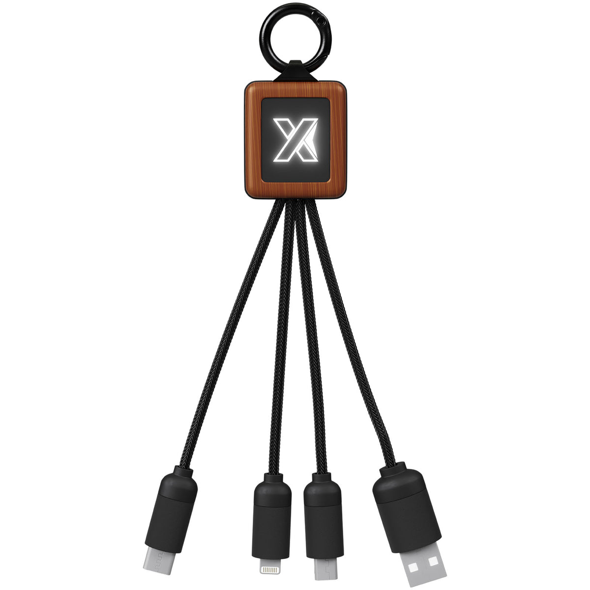 SCX.design C19 20 W lättanvänd kabel i trä