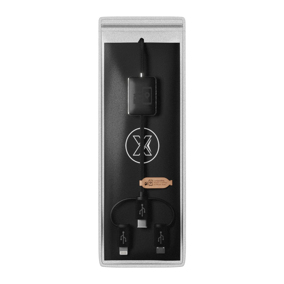 SCX.design C48 CarPlay 5-i-1-laddningssladd