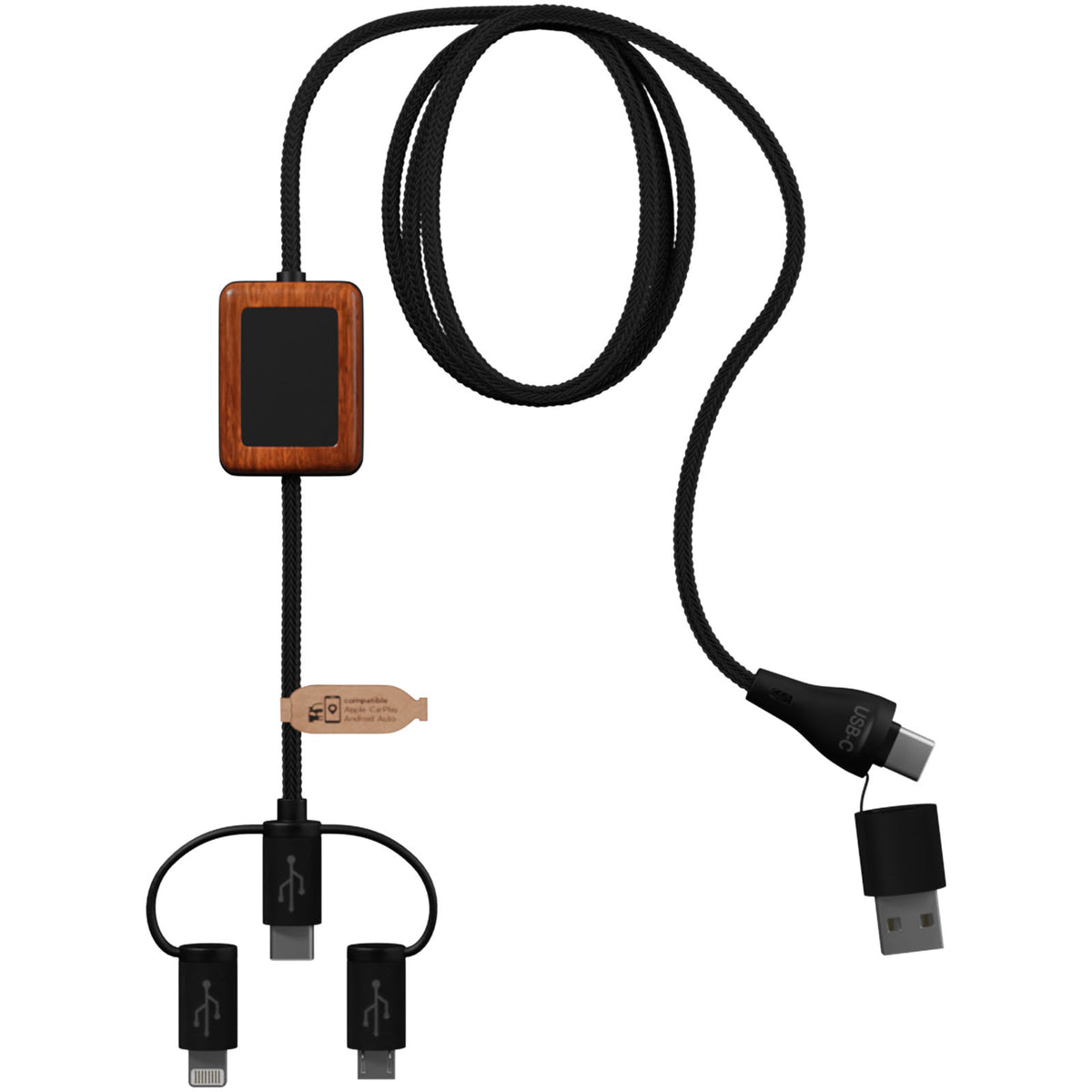 SCX.design C46 5-i-1 CarPlay-kabel