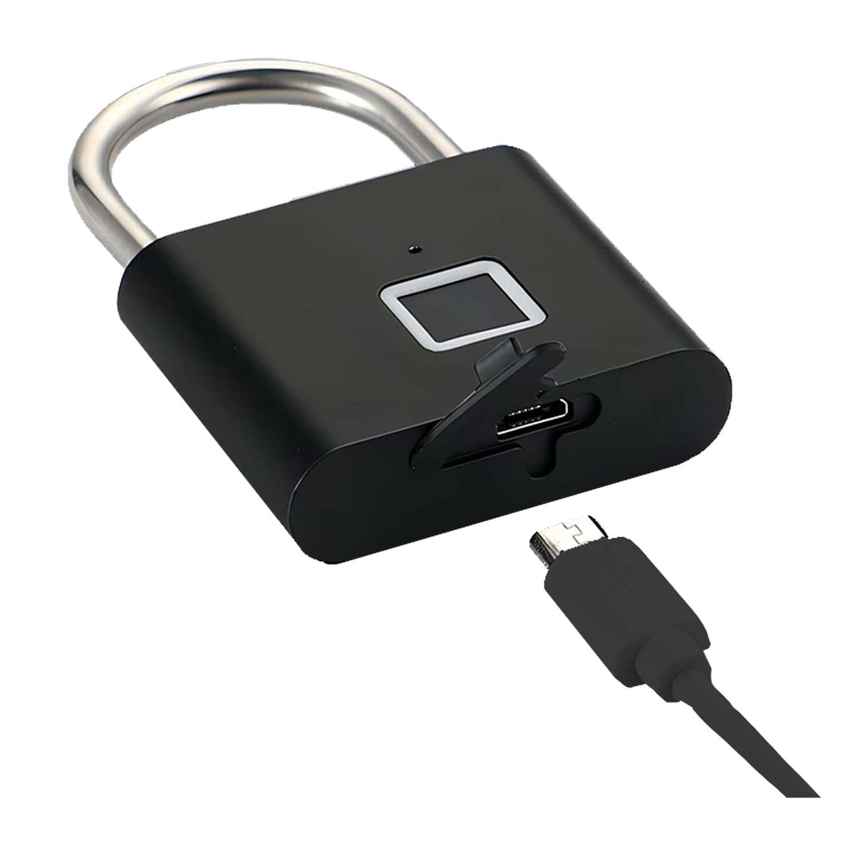 SCX.design T11 smart hänglås med fingeravtryck