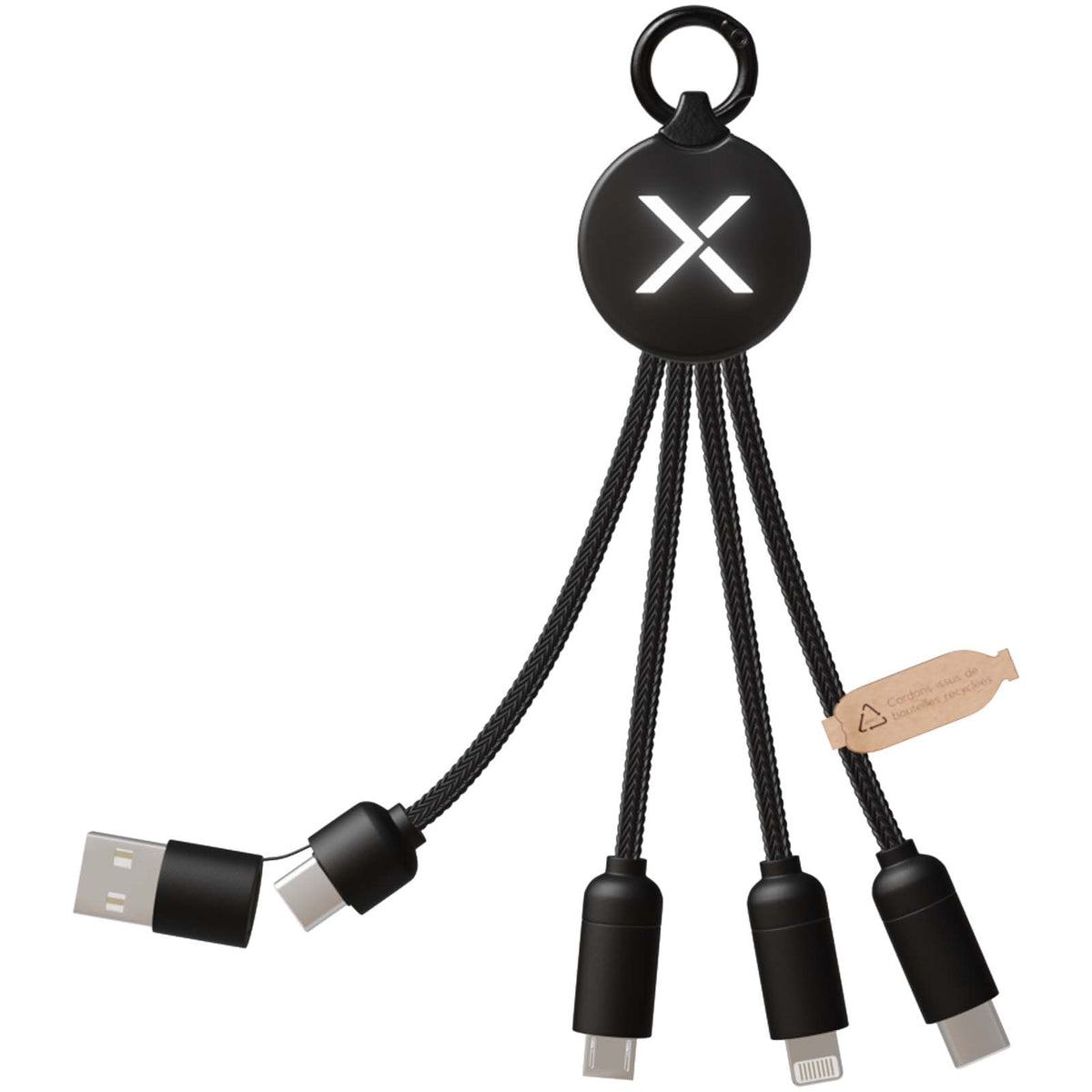 SCX.design C14 20 W 5-i-1-laddningskabel
