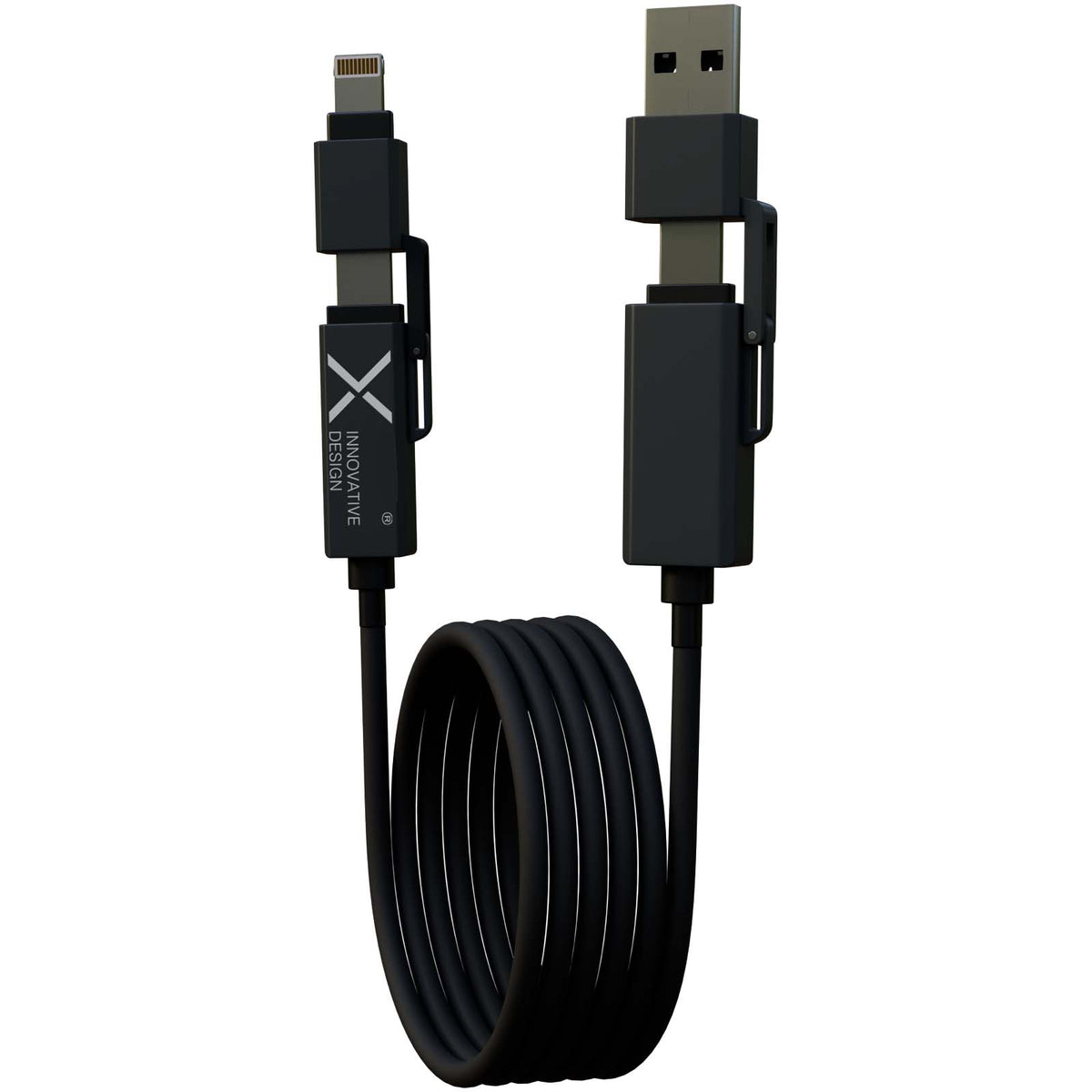 SCX.design C59 100 W laddningskabel av magnetiskt silikon