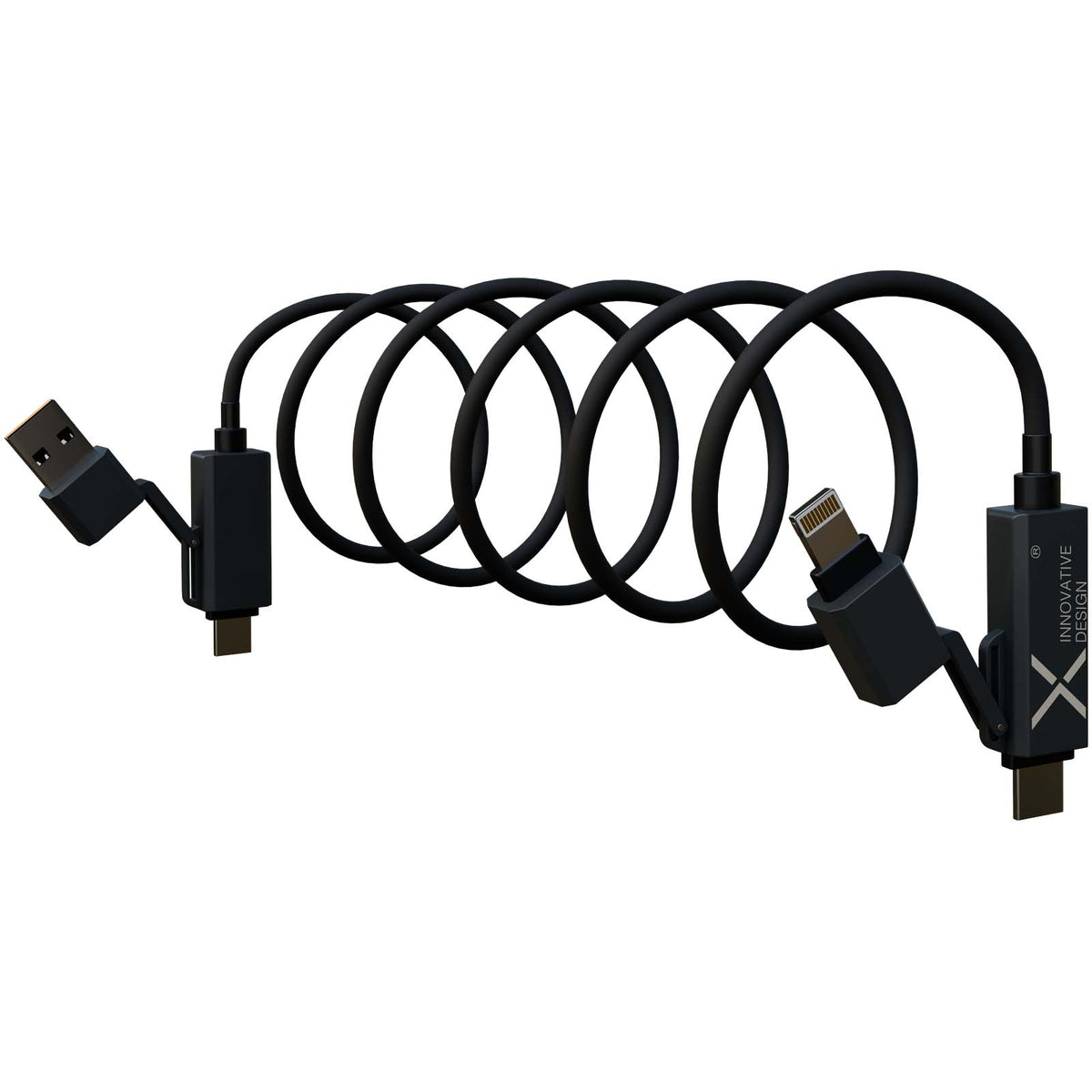 SCX.design C59 100 W laddningskabel av magnetiskt silikon