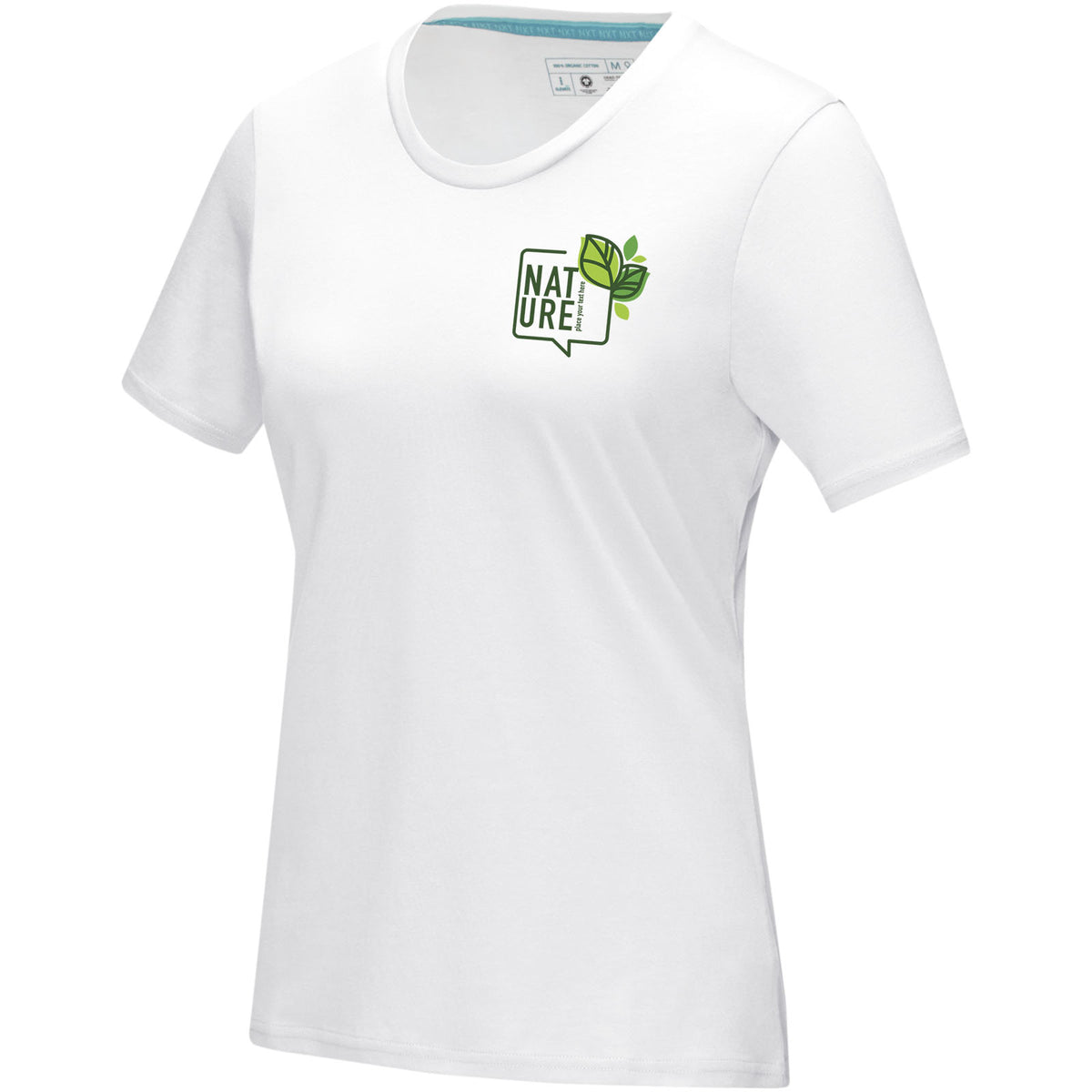 Azurite kortärmad dam ekologisk t-shirt