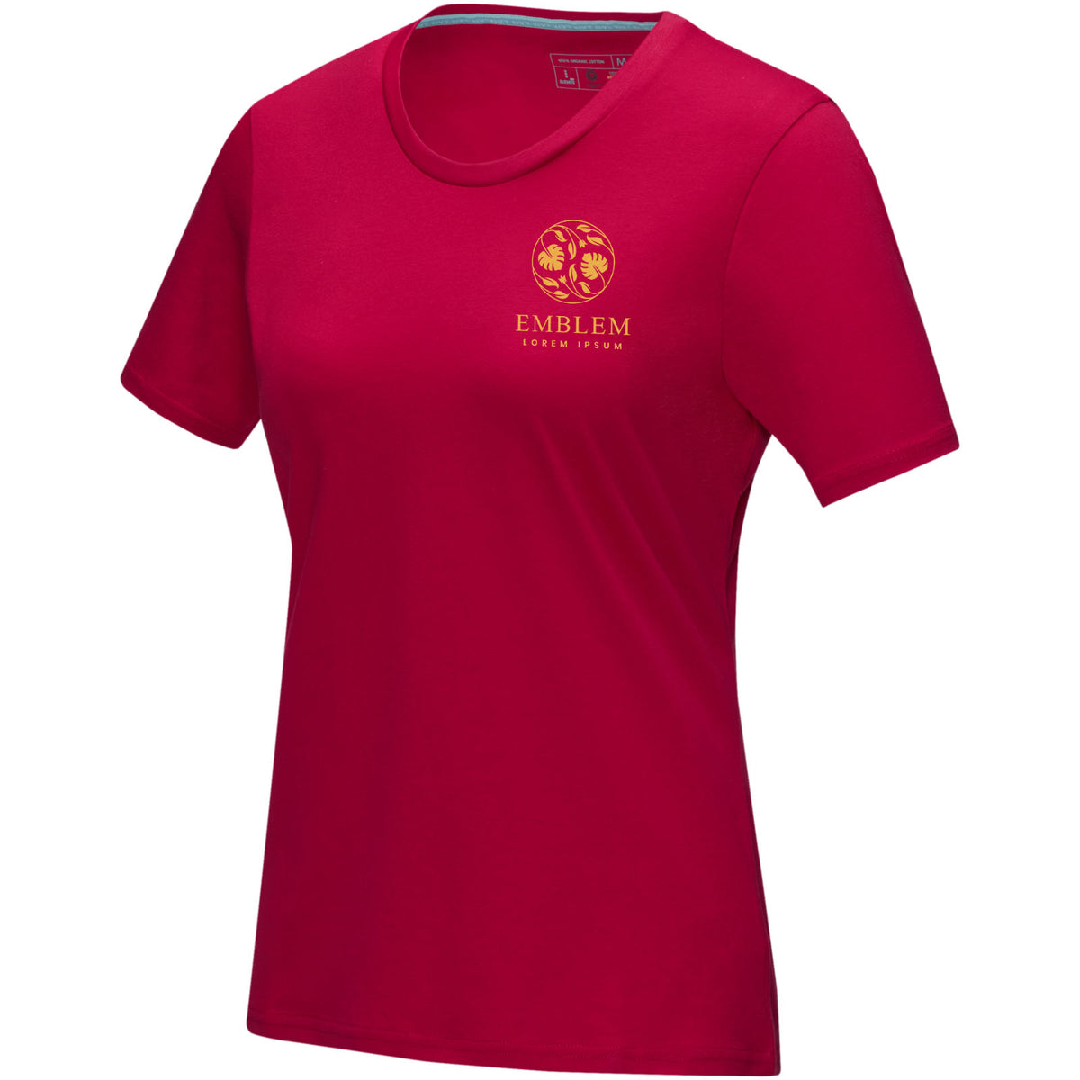 Azurite kortärmad dam ekologisk t-shirt