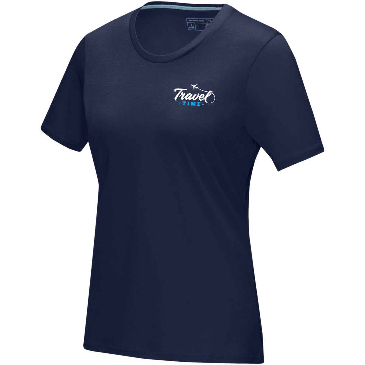 Azurite kortärmad dam ekologisk t-shirt