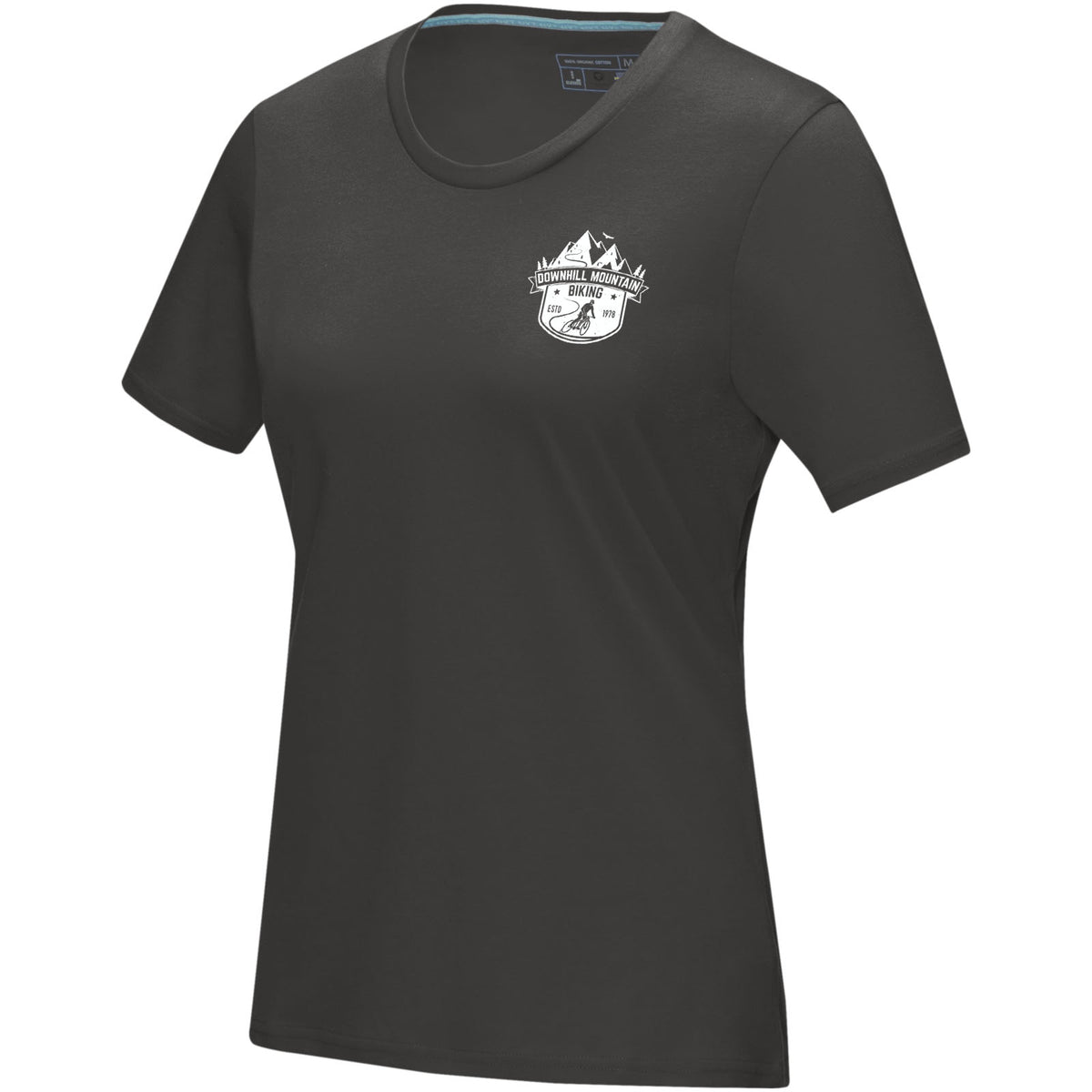 Azurite kortärmad dam ekologisk t-shirt