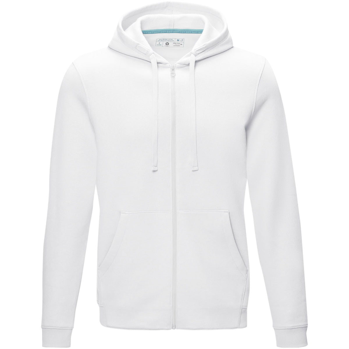 Ruby herrhoodie med hel dragkedja ekologisk