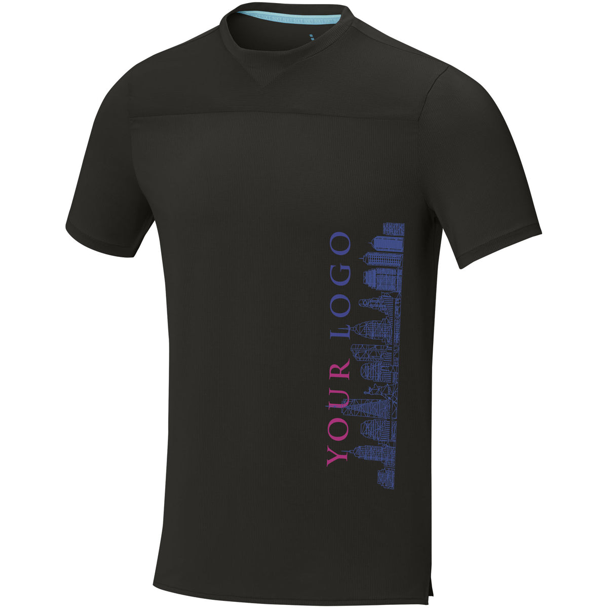Borax 160 g/m² GRS-återvunnen kortärmad funktions t-shirt herr