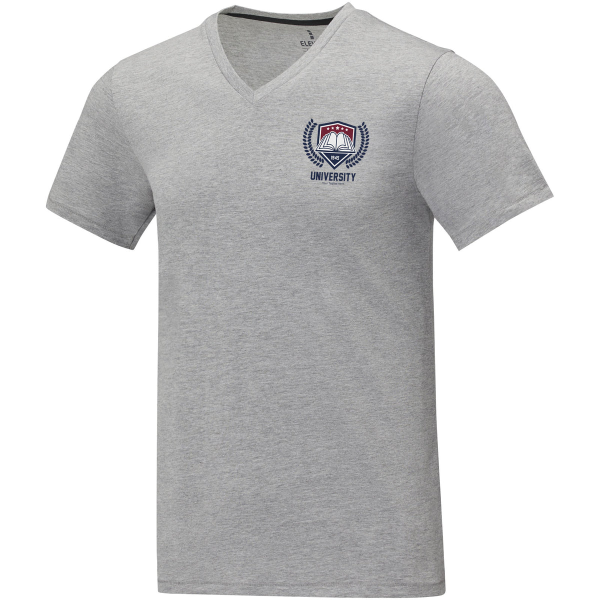 Somoto kortärmad V-ringad t-shirt till herr