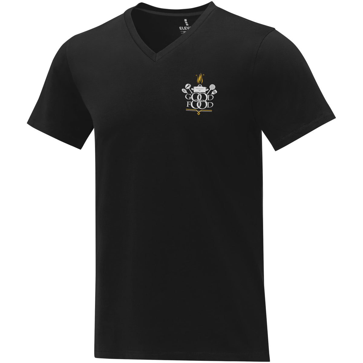 Somoto kortärmad V-ringad t-shirt till herr