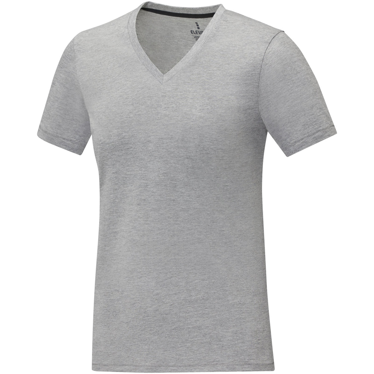 Somoto kortärmad V-ringad t-shirt till dam