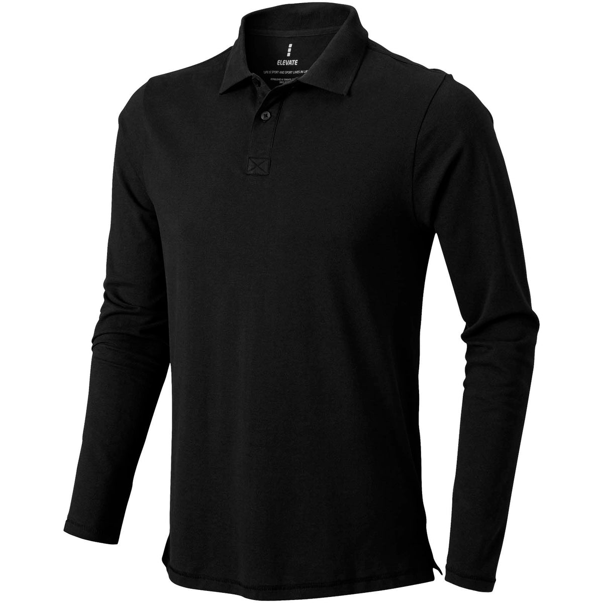 Calgary 180 g/m² långärmad herrpikétröja