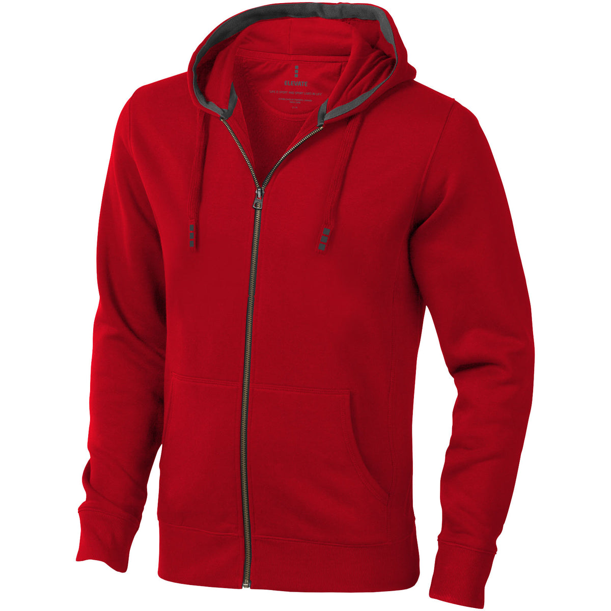 Arora 300 g/m² hoodie med hel dragkedja unisex