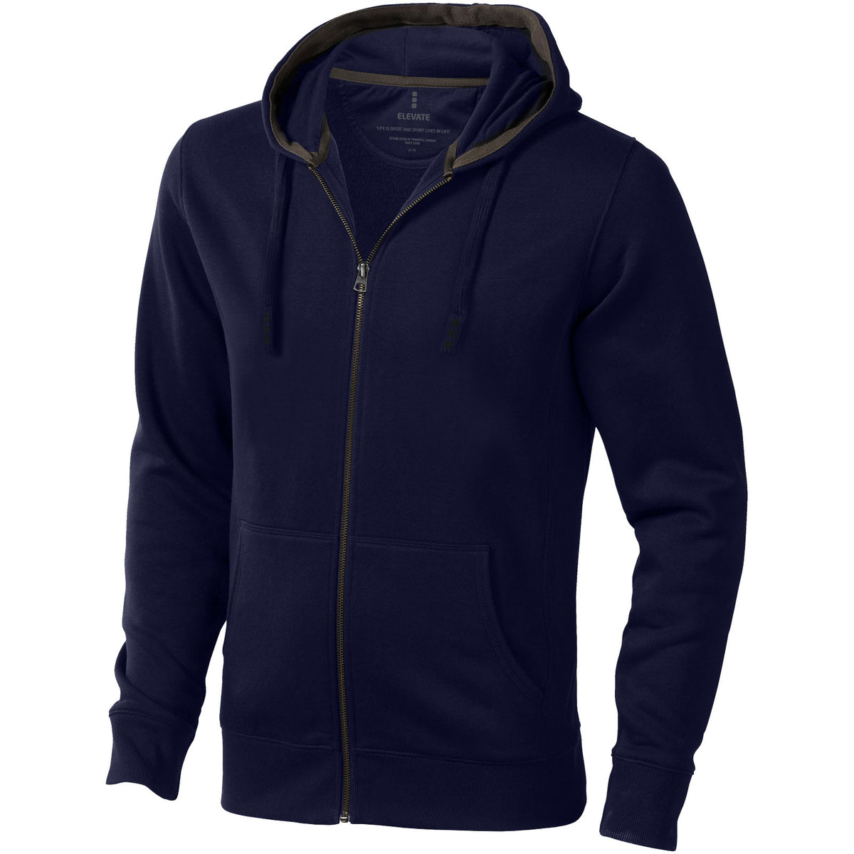 Arora 300 g/m² hoodie med hel dragkedja unisex