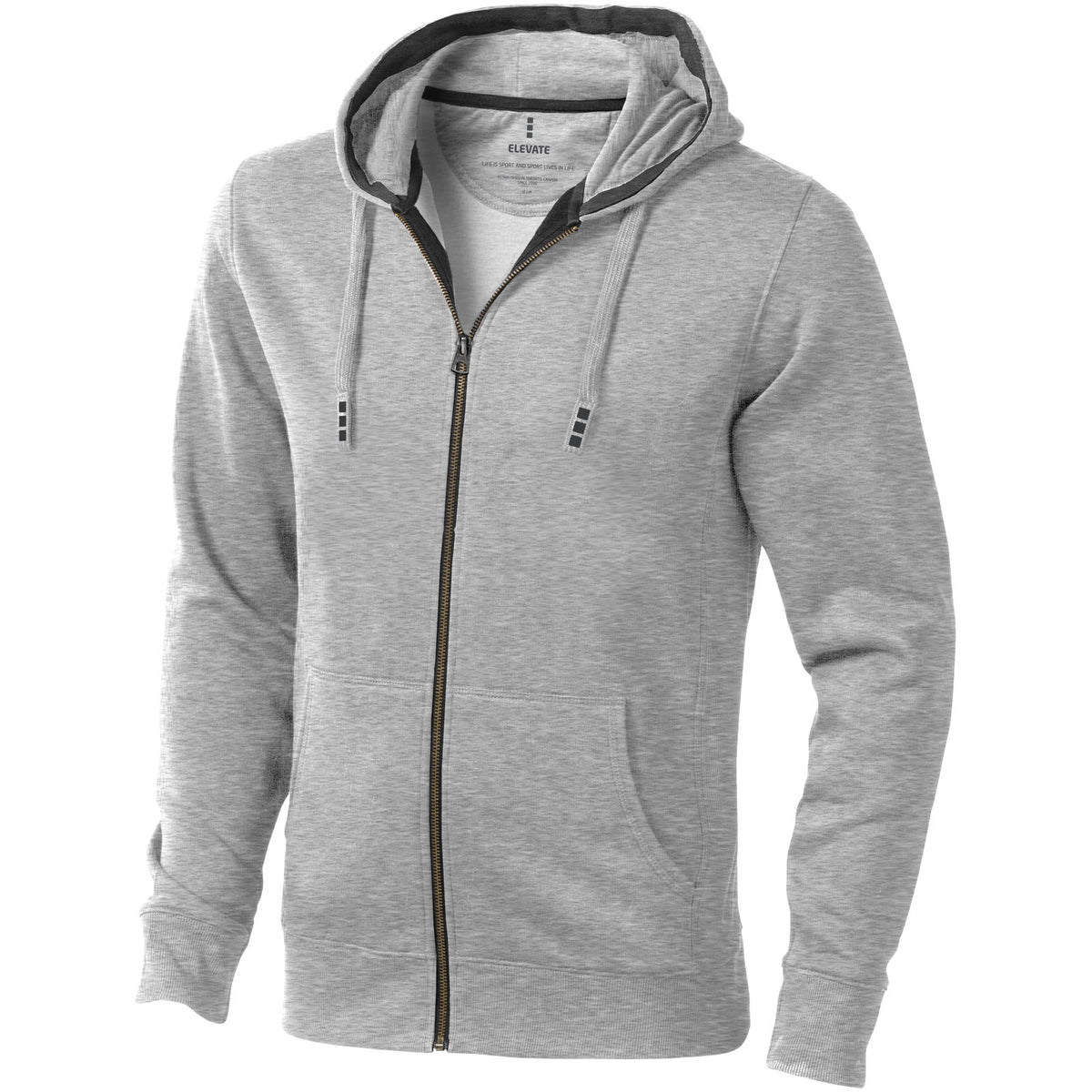 Arora 300 g/m² hoodie med hel dragkedja unisex