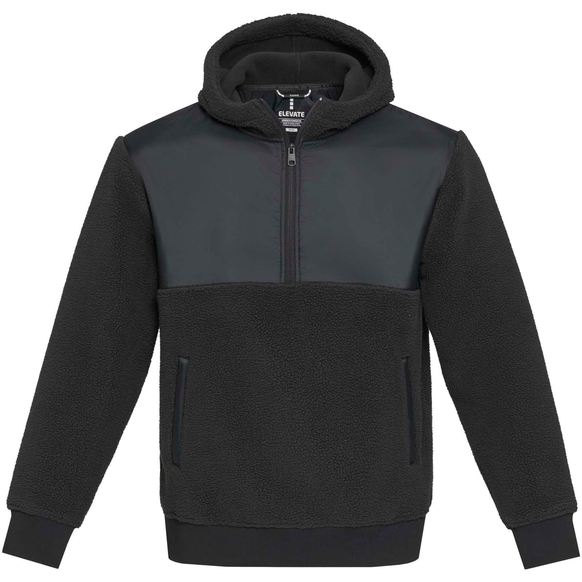 Evans 370 g/m² unisex sherpa fleece i återvunnet material
