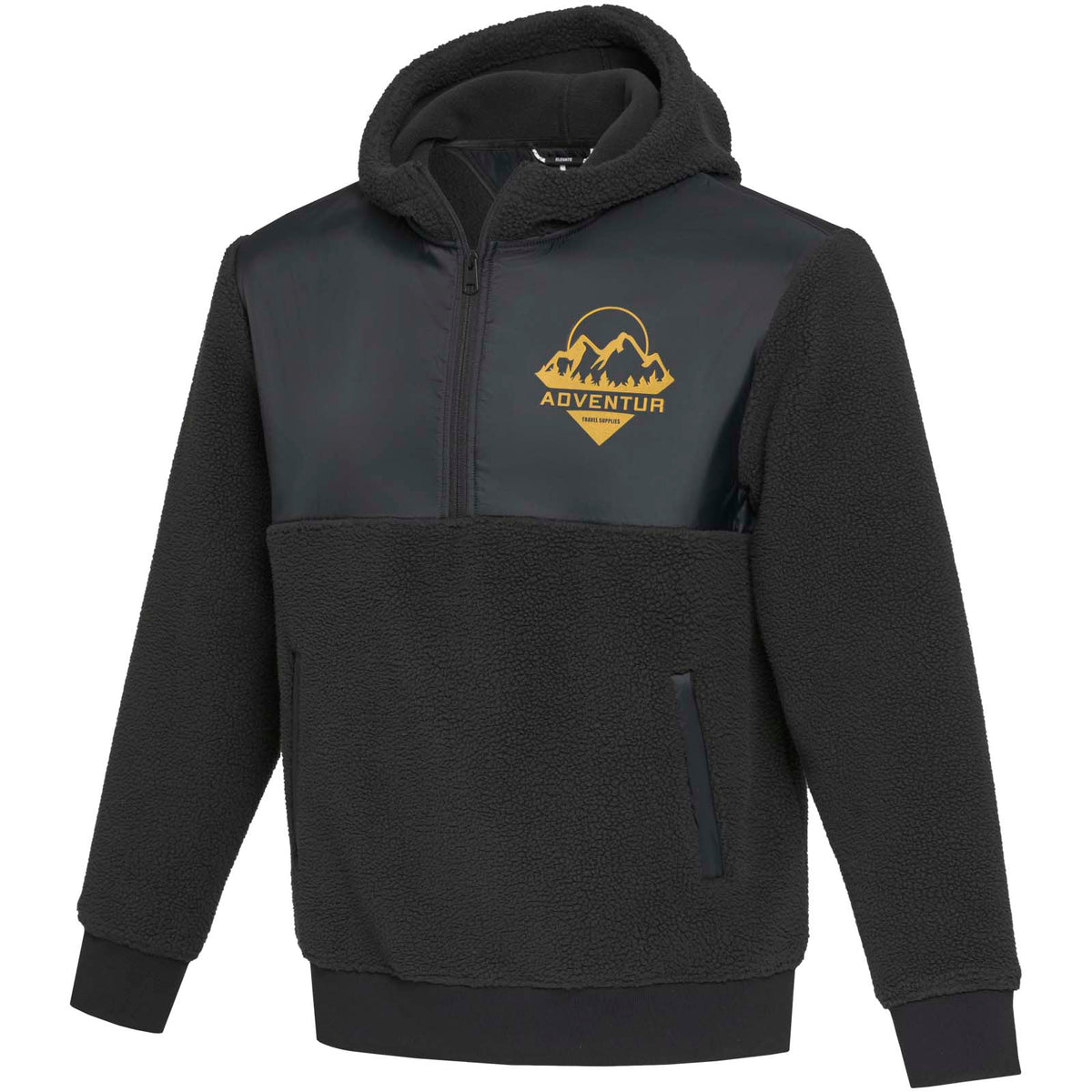 Evans 370 g/m² unisex sherpa fleece i återvunnet material