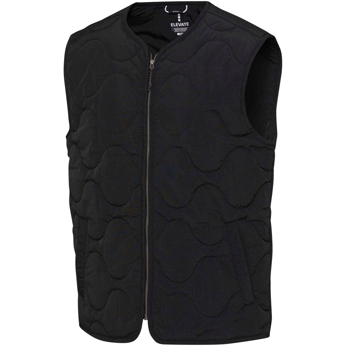 Quartz unisex quiltad väst av GRS-certifierat återvunnet material