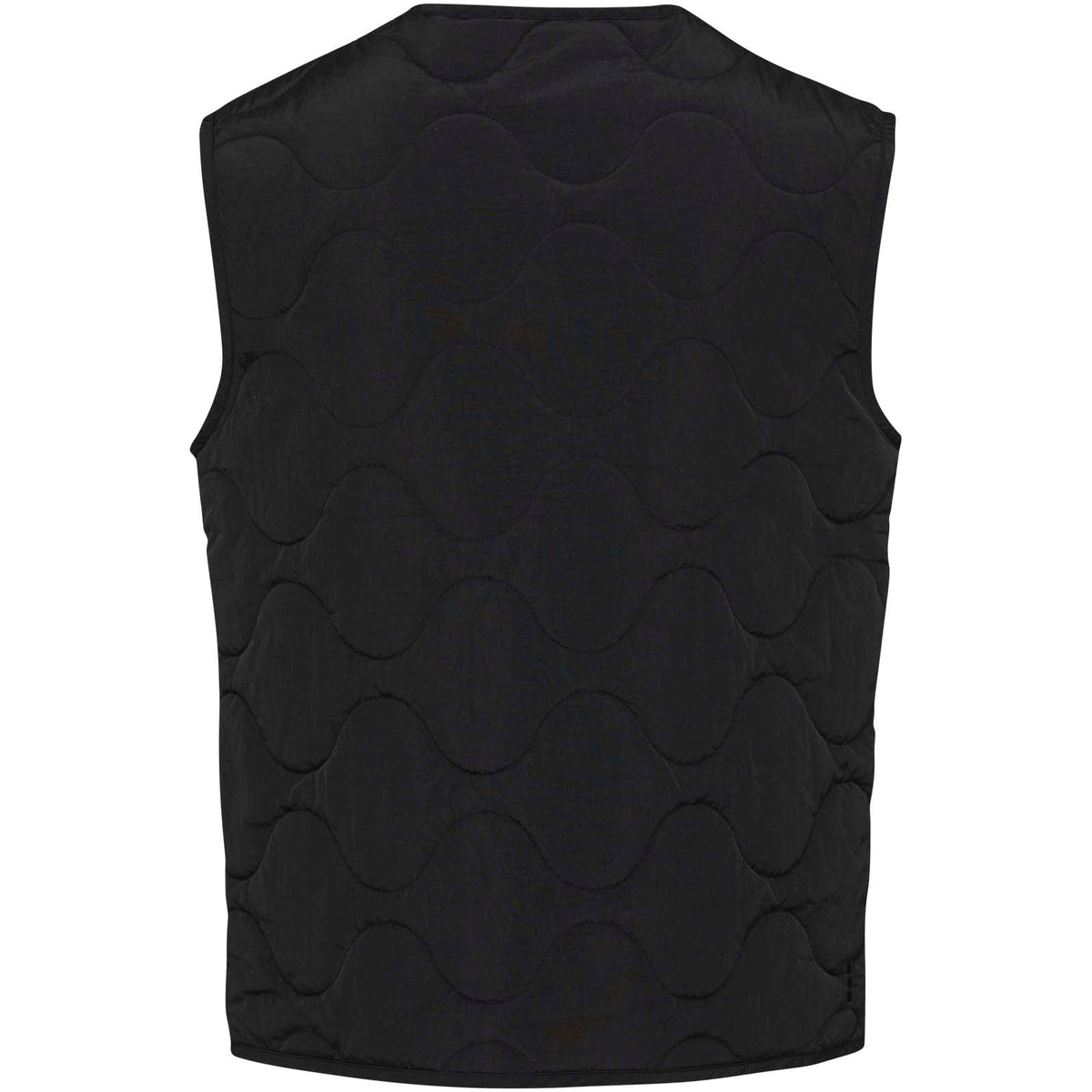 Quartz unisex quiltad väst av GRS-certifierat återvunnet material