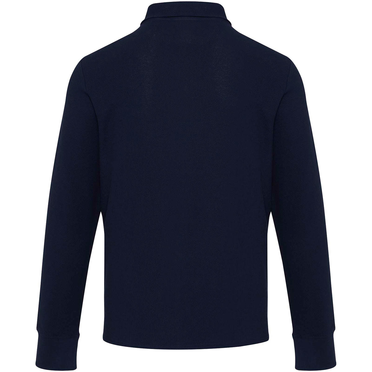 Apollo 245 g/m² långärmad unisex piké med halv dragkedja