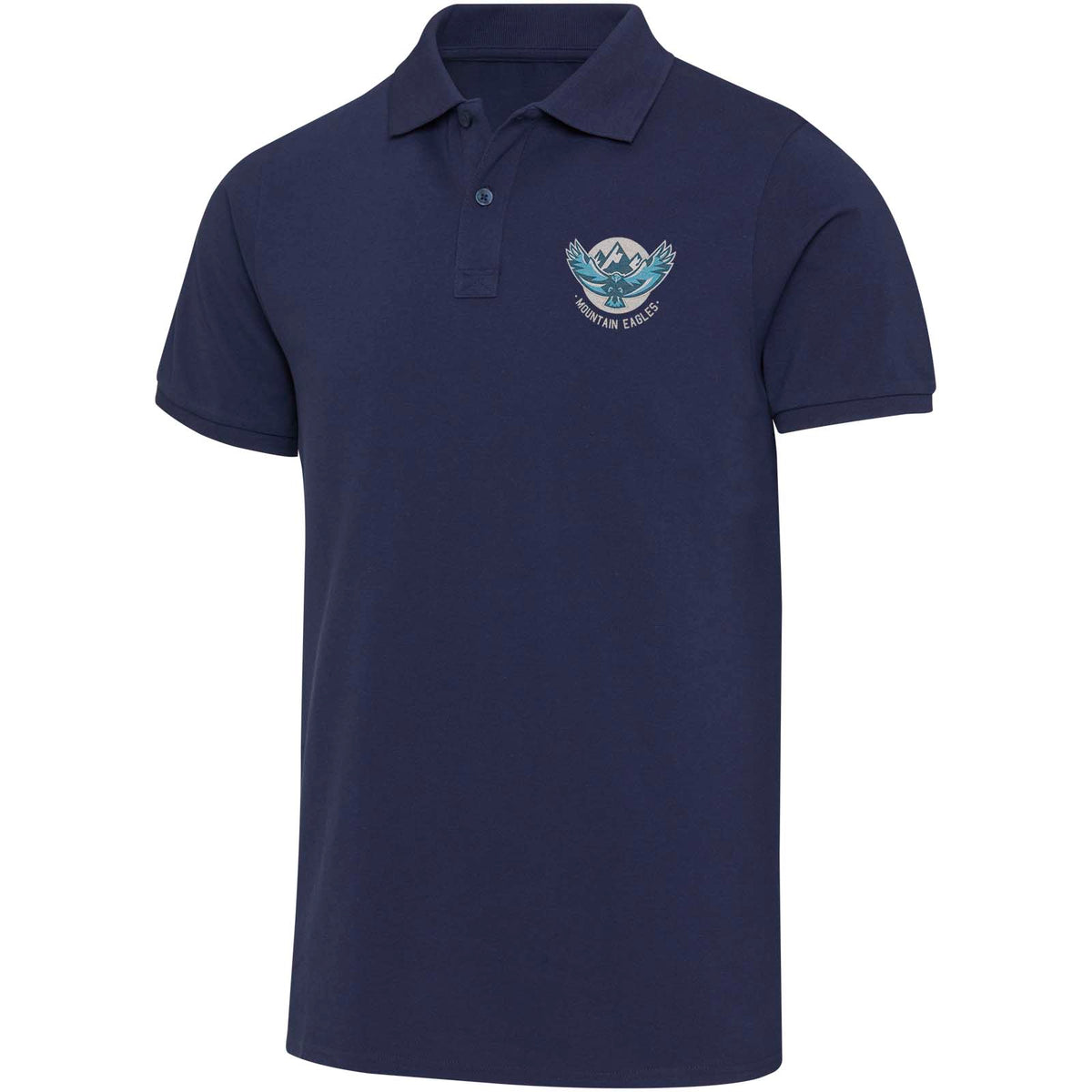 Beryl 220 g/m² kortärmad unisex-pikétröja av återvunnet ekologiskt OCS-material