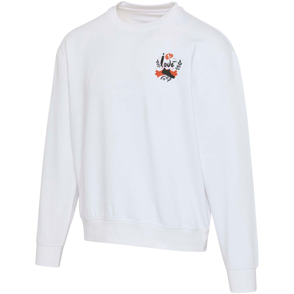 Boris 280 g/m2 oversized unisex-tröja med rund hals av organiskt OCS-material