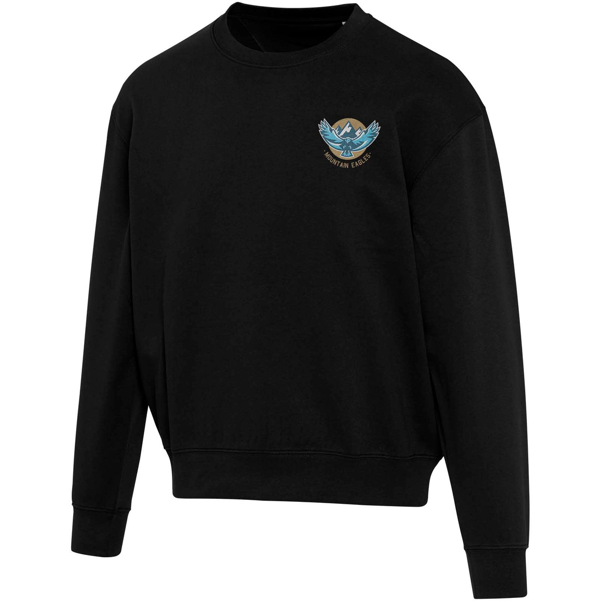 Boris 280 g/m2 oversized unisex-tröja med rund hals av organiskt OCS-material