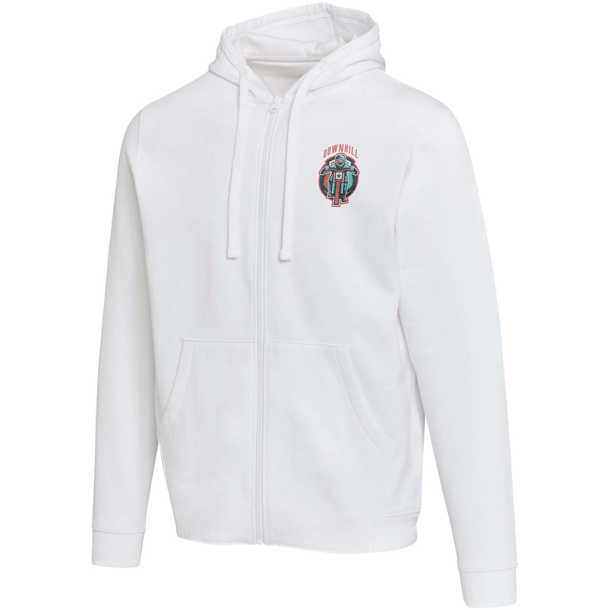 Jasper 280 g/m² hoodie med hel dragkedja unisex av ekologiskt OCS-certifierat material