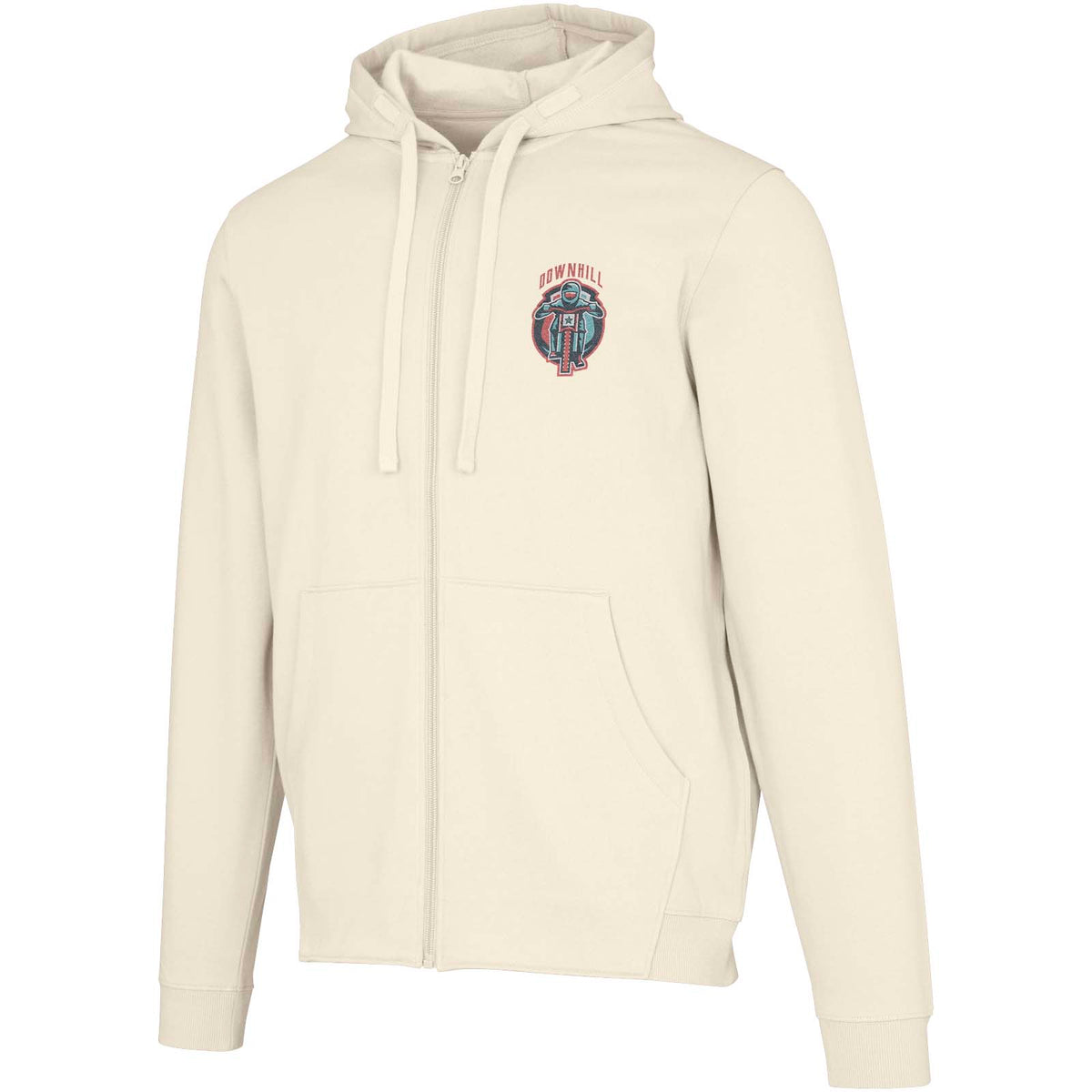 Jasper 280 g/m² hoodie med hel dragkedja unisex av ekologiskt OCS-certifierat material
