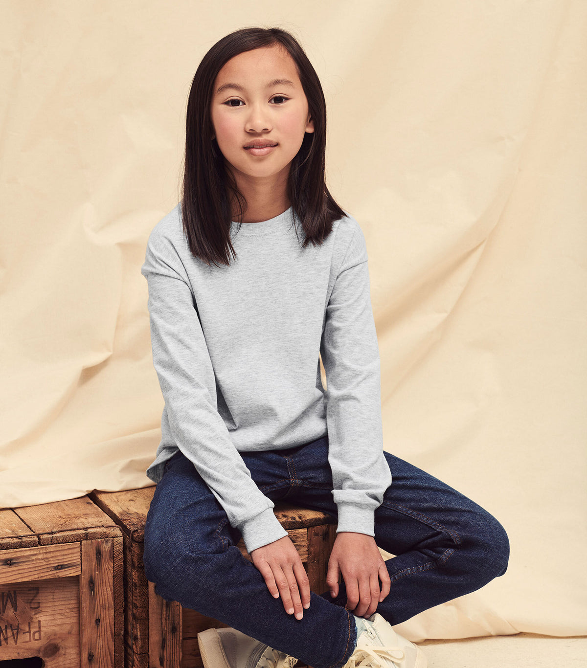 Kids Valueweight Long Sleeve T