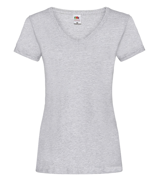 Ladies Valueweight V-Neck T
