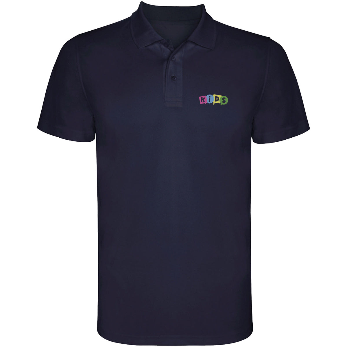 Monzha 150 g/m² kortärmad sportpikétröja för barn