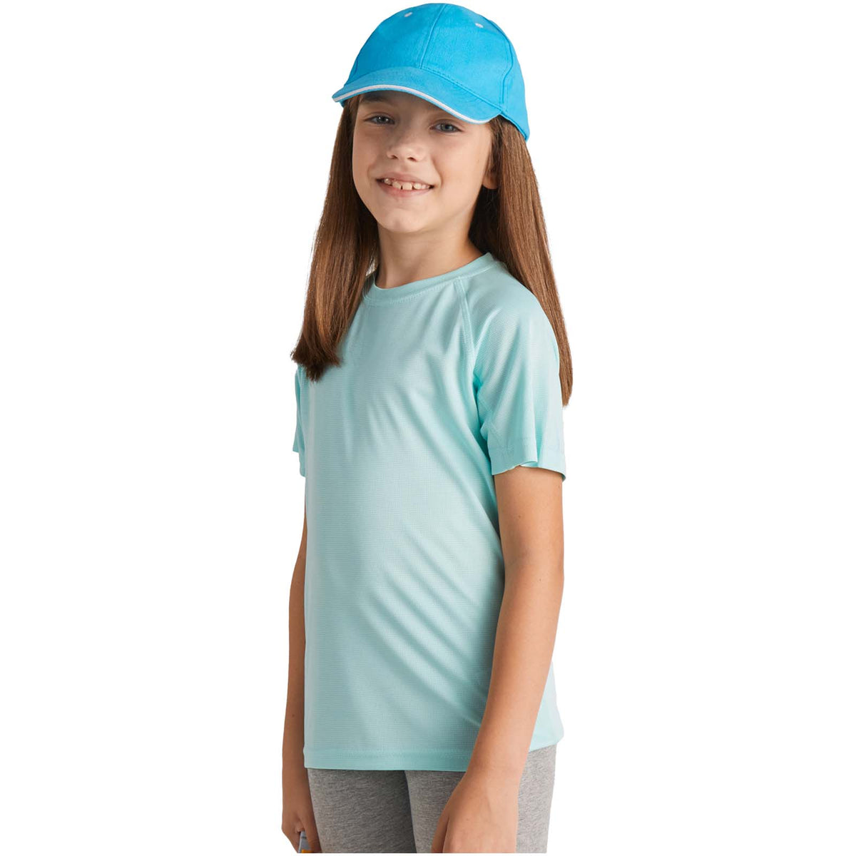 Bahrain 135 g/m² kortärmad funktions T-shirt för barn