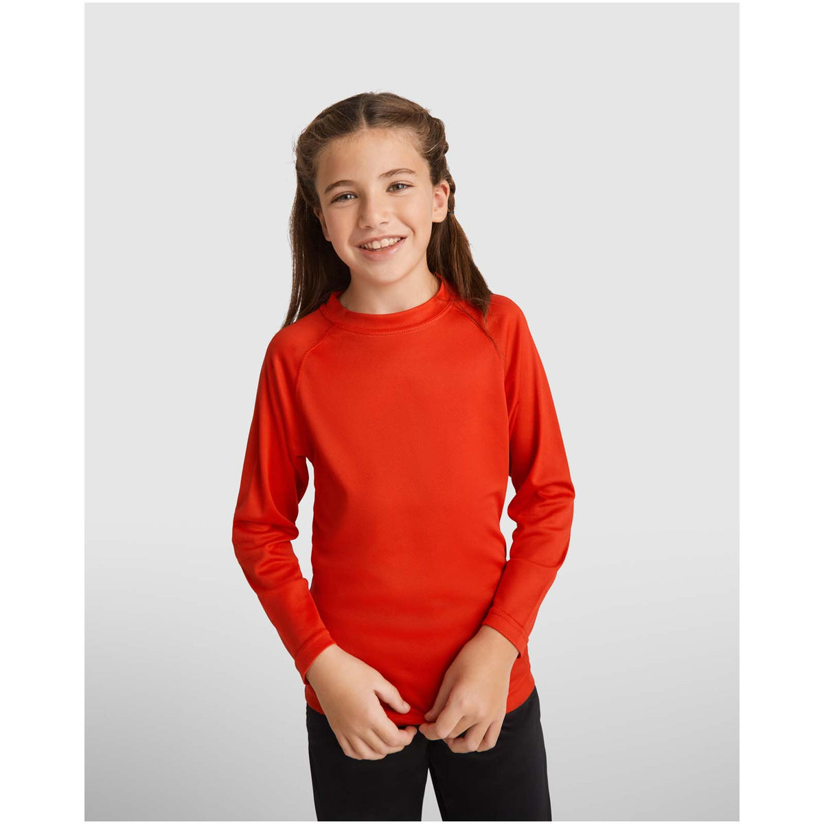 Montecarlo 150 g/m² långärmad sport t-shirt för barn