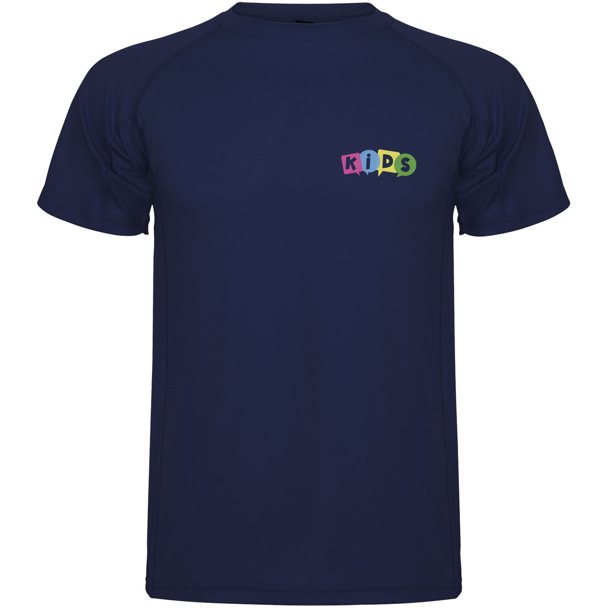Montecarlo 150 g/m² kortärmad funktions t-shirt för barn