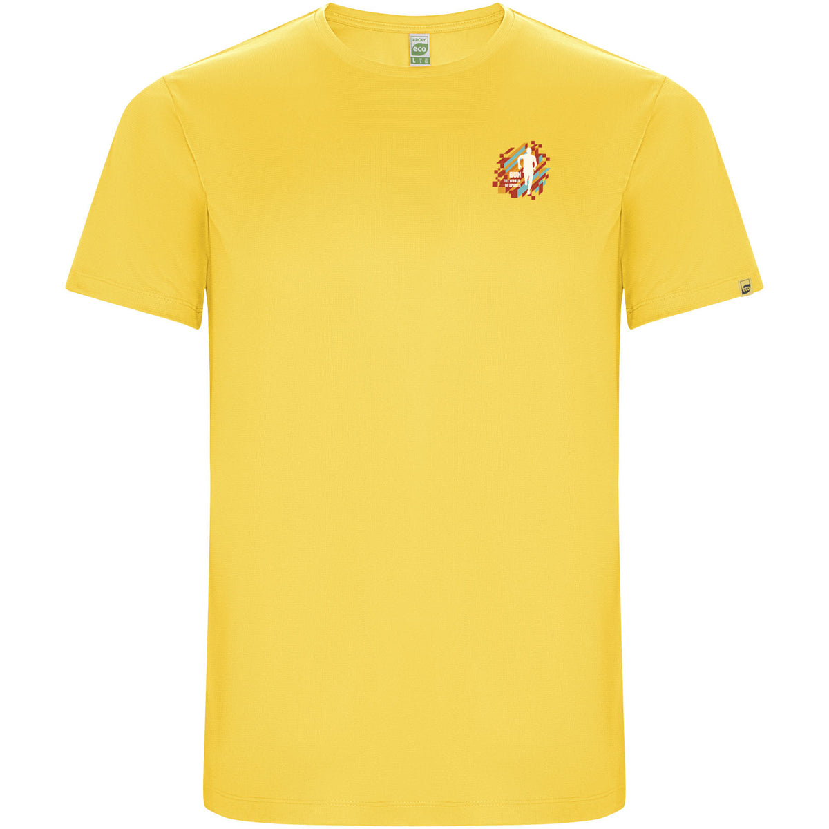 Imola 135 g/m² kortärmad funktions T-shirt för barn