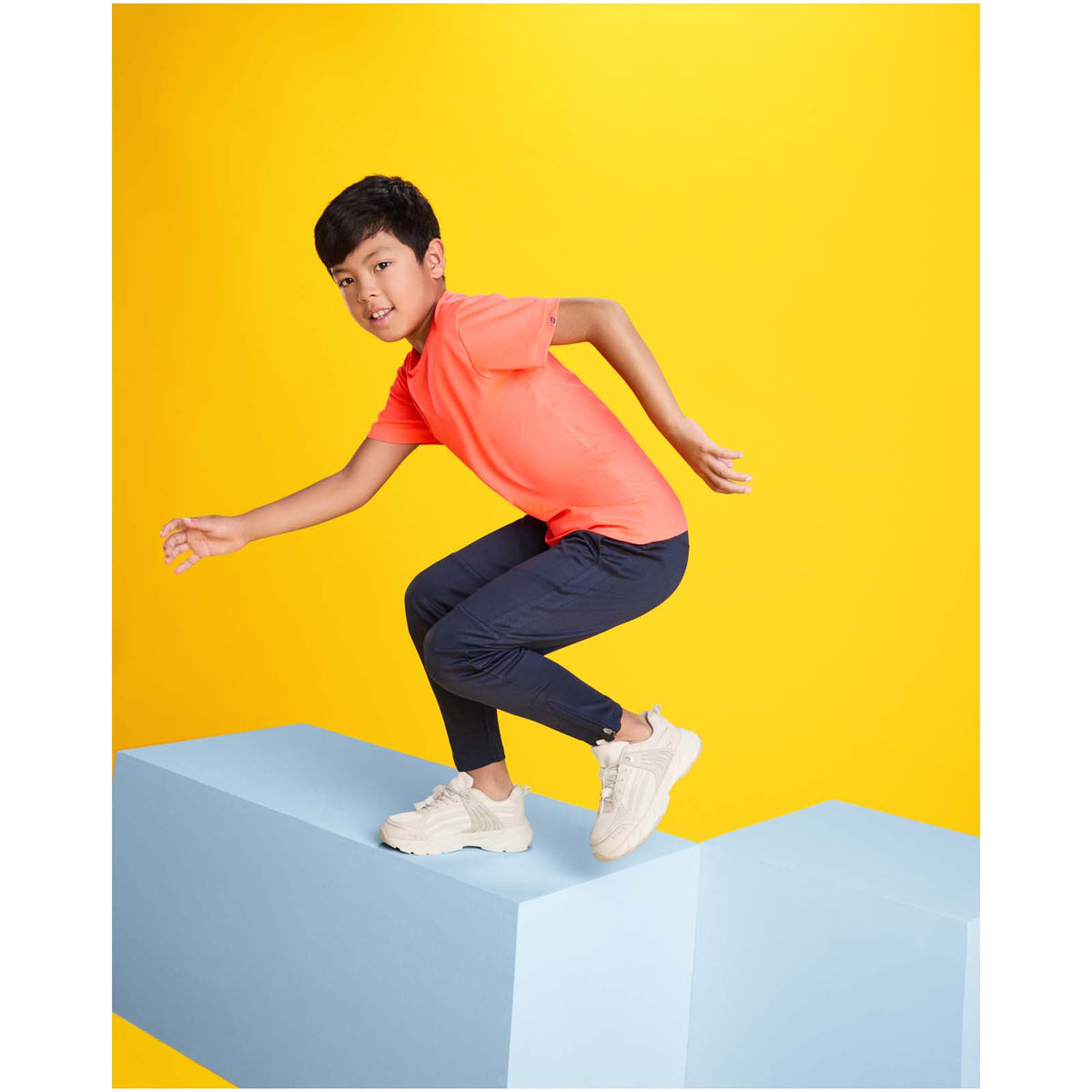Imola 135 g/m² kortärmad funktions T-shirt för barn