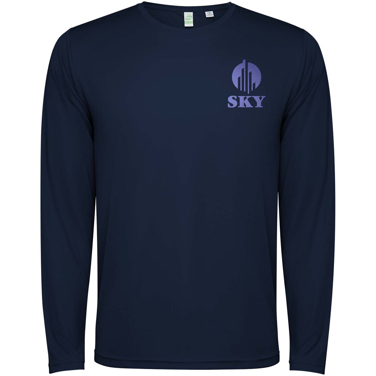 Estoril 125 g/m² långärmad funktions T-shirt för barn